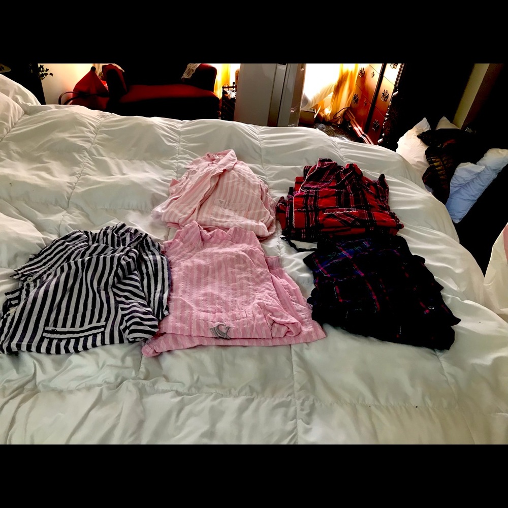 5 pair of Victoria’s Secret. Size large. $ 50.00